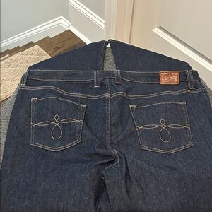 Lucky Brand Women's Boot Cut Jeans - Dark Blue